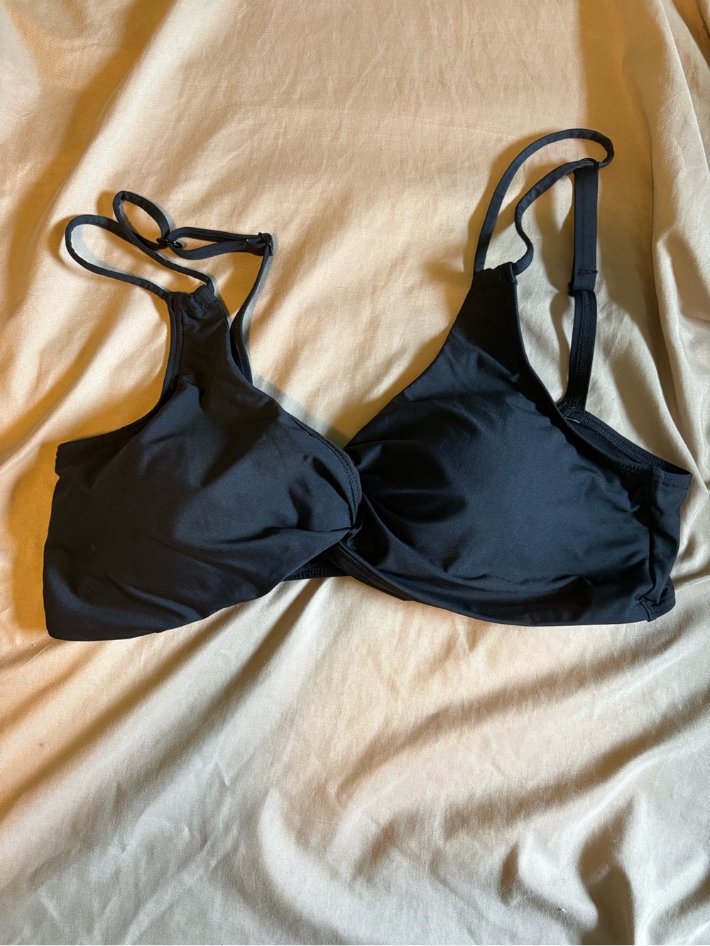 Calvin Klein Black Women's Wireless Bikini top size XL